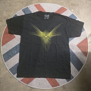 Marvel Men's Tee with Yellow Graphic on Black